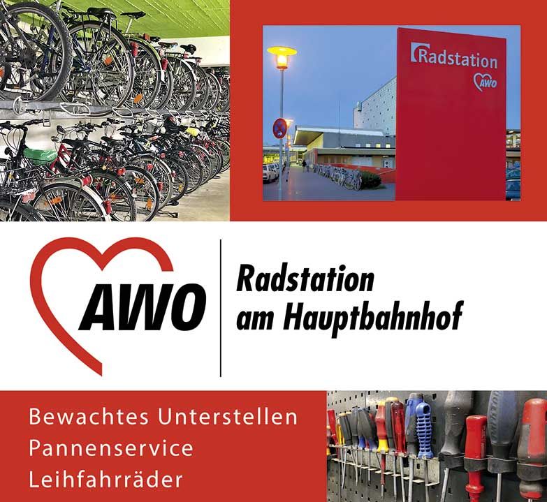 AWO-Radstation am Braunschweiger Hauptbahnhof