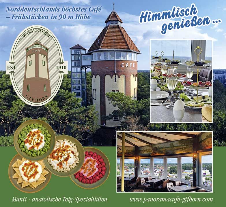 Panorama Cafe im Wasserturm in Gifhorn