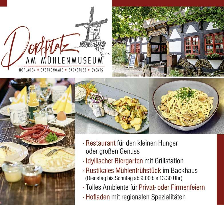 Dorfplatz am Mühlenmuseum - Restaurant und Cafe Gifhorn